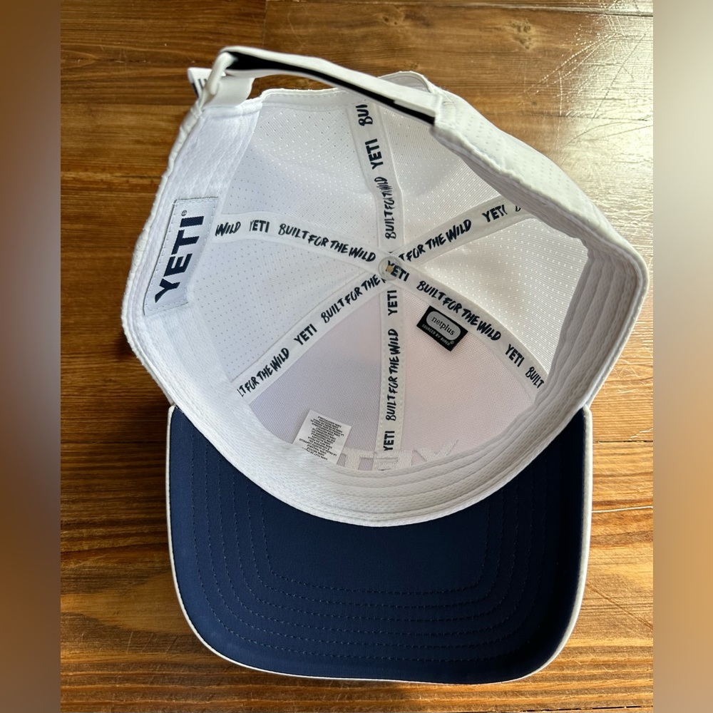 YETI White Structured Performance Hat NEW! - image 2